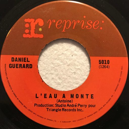 Daniel Guérard - L'Eau A Monte (7", Single) (Near Mint (NM or M-))