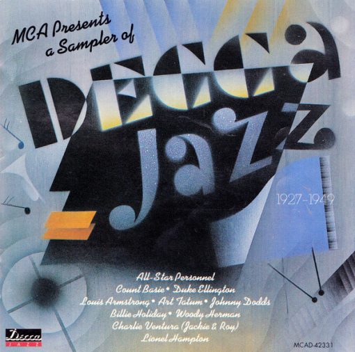 Various - MCA Presents A Sampler Of Decca Jazz (1927-1949) (CD, Comp, Mono) (Near Mint (NM or M-))