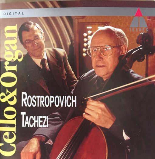 Mstislav Rostropovich, Herbert Tachezi - Cello & Organ (CD, Album) (Near Mint (NM or M-))