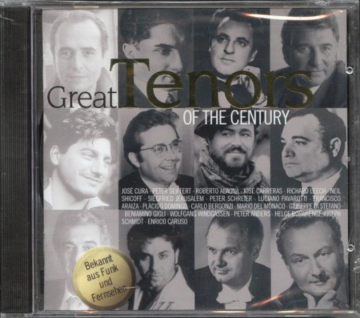 Various - Great Tenors Of The Century (CD, Comp) (Near Mint (NM or M-))