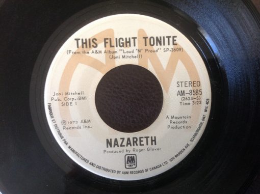 Nazareth (2) - This Flight Tonite (7") (Near Mint (NM or M-))