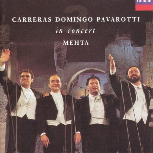 José Carreras, Placido Domingo, Luciano Pavarotti - In Concert (CD, Album, Club) (Near Mint (NM or M-))