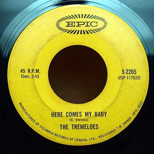 The Tremeloes - Here Comes My Baby / Silence Is Golden (7") (Near Mint (NM or M-))