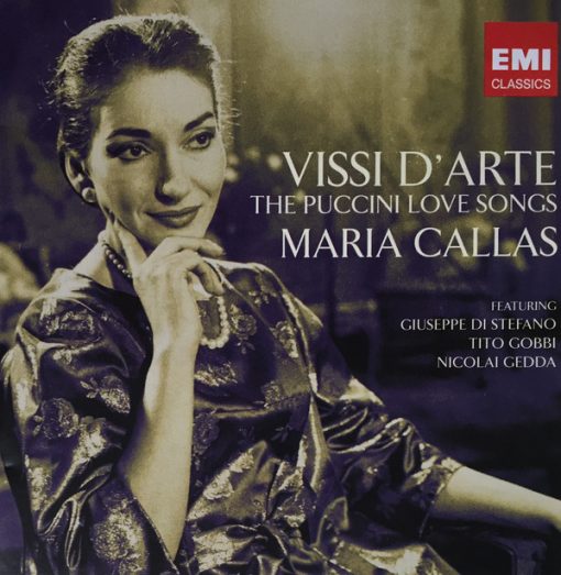 Maria Callas - Vissi D'Arte - The Puccini Love Songs (2xCD, Comp) (Near Mint (NM or M-))