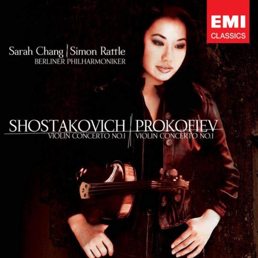 Dmitri Shostakovich, Sergei Prokofiev, Sarah Chang, Sir Simon Rattle, Berliner Philharmoniker - Violin Concertos (CD, Album) (Near Mint (NM or M-))