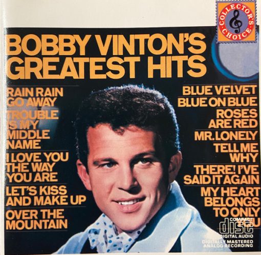 Bobby Vinton - Bobby Vinton's Greatest Hits (CD, Comp, Club) (Near Mint (NM or M-))