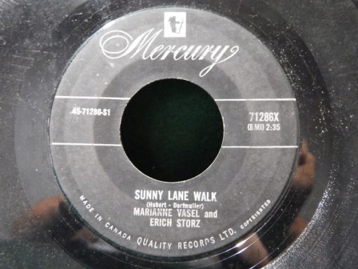 Marianne Vasel and Erich Storz - Sunny Lane Walk / The Little Train (7", Single) (Very Good Plus (VG+))