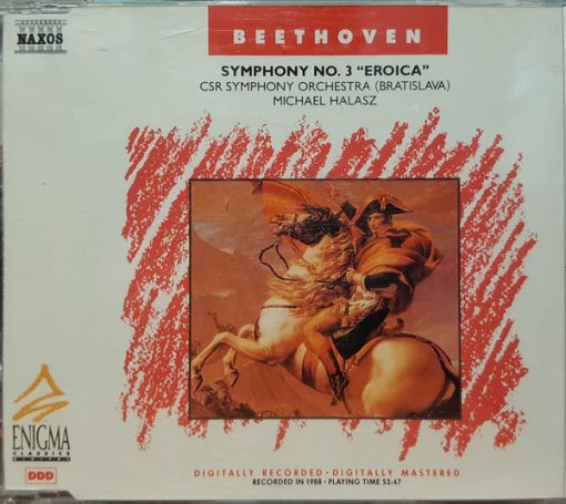 Ludwig van Beethoven, Slovak Radio Symphony Orchestra, Michael Halász - Symphony No.3 "Eroica" - Leonora Overture No. 1  (CD, Comp) (Near Mint (NM or M-))