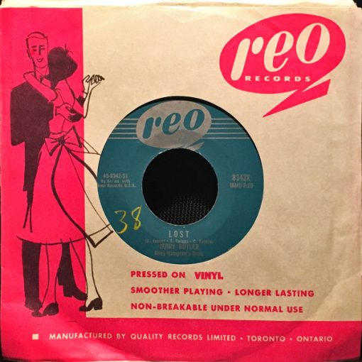 Jerry Butler, Riley Hampton's Orchestra - Lost / One By One (7", Single) (Very Good (VG))