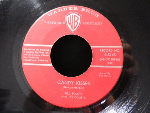 Bill Haley And His Comets - Candy Kisses (7", Single) (Near Mint (NM or M-))