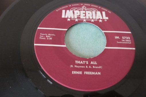 Ernie Freeman - That's All (7", Single) (Near Mint (NM or M-))