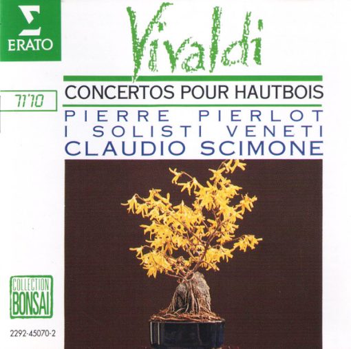 Antonio Vivaldi, Pierre Pierlot, I Solisti Veneti, Claudio Scimone - Concertos Pour Hautbois (CD) (Near Mint (NM or M-))