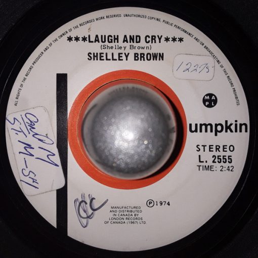 Shelley Brown (3) - Laugh And Cry (7", Single) (Very Good (VG))