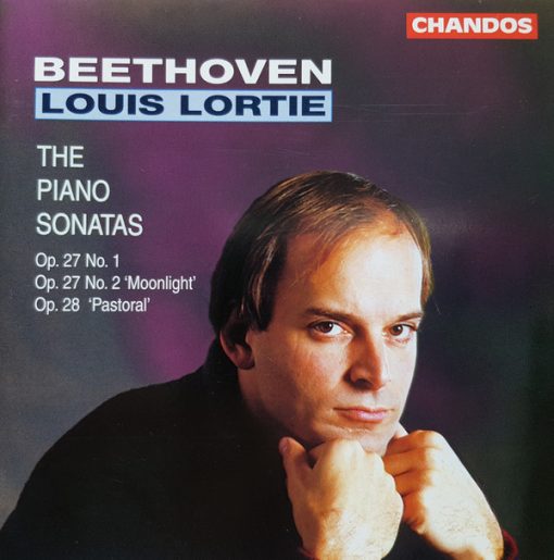 Ludwig van Beethoven, Louis Lortie - The Piano Sonatas Op. 27 No. 1 - 2 'Moonlight' - Op. 28   (CD, Album) (Near Mint (NM or M-))