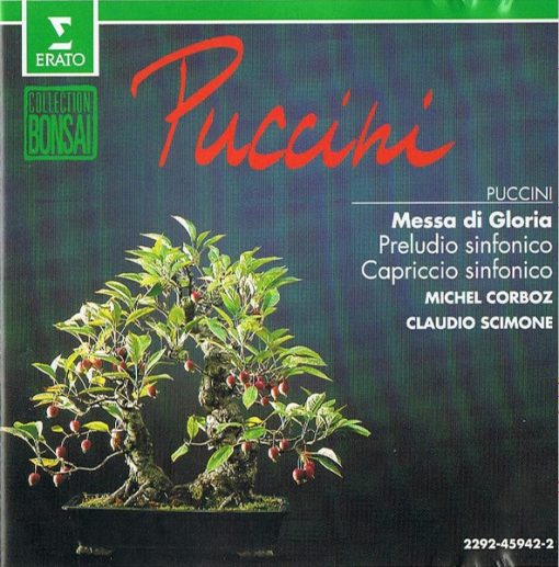 Giacomo Puccini - Michel Corboz / Claudio Scimone - Messa Di Gloria / Preludio Sinfonico / Capriccio Sinfonico (CD, Comp) (Near Mint (NM or M-))