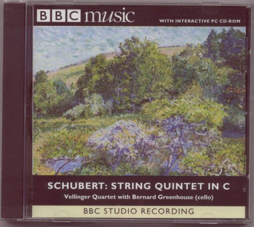 Vellinger Quartet With Bernard Greenhouse, Franz Schubert - String Quintet In C Major, D956 (CD, Album) (Near Mint (NM or M-))