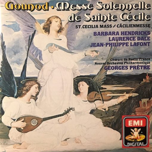 Charles Gounod : Barbara Hendricks, Laurence Dale, Jean-Philippe Lafont, Chœur de Radio France, Nouvel Orchestre Philharmonique De Radio-France, Georges Prêtre - Messe Solennelle De Sainte Cécile (St. Cecilia Mass / Cäcilienmesse) (CD, Album) (Near Mint (NM or M-))