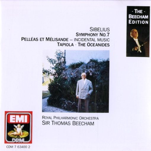 Jean Sibelius – Royal Philharmonic Orchestra, Sir Thomas Beecham - Symphony No.7 • Pelléas Et Mélisande – Incidental Music • Tapiola • The Océanides (CD, Comp, RE, RM) (Near Mint (NM or M-))