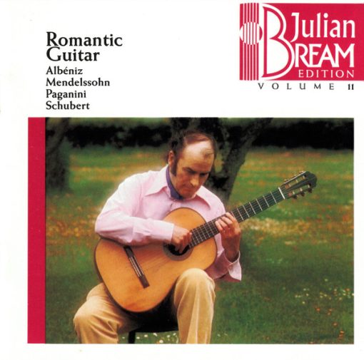 Julian Bream, Isaac Albéniz, Felix Mendelssohn-Bartholdy, Niccolò Paganini, Franz Schubert - Romantic Guitar (CD, RE) (Very Good Plus (VG+))