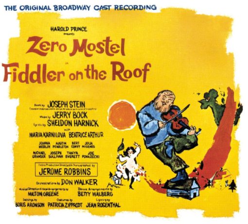 "Fiddler On The Roof" Original Broadway Cast - Fiddler On The Roof (CD, Album, Club, RE) (Near Mint (NM or M-))