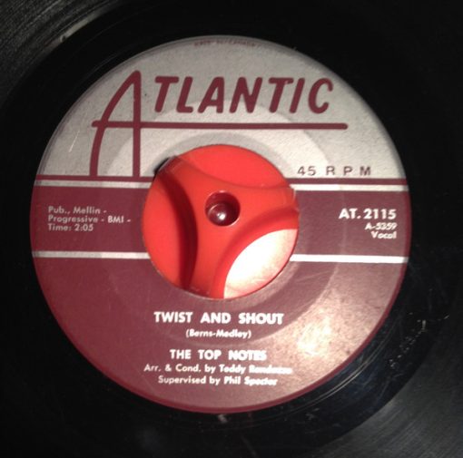 The Top Notes - Twist And Shout (7", Single) (Very Good Plus (VG+))