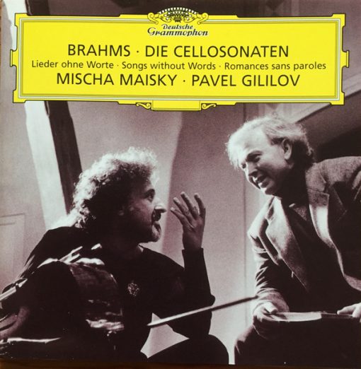 Johannes Brahms, Mischa Maisky, Pavel Gililov - Die Cellosonaten • Lieder Ohne Worte = Songs Without Words = Romances Sans Paroles (CD, 4D ) (Near Mint (NM or M-))