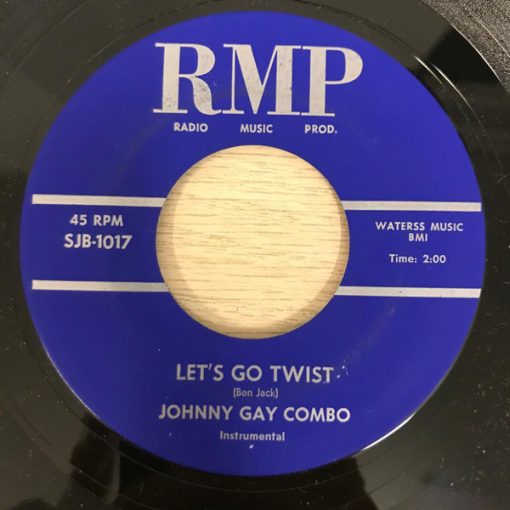 Johnny Gay Combo - Let's Go Twist / What's This All About (7") (Very Good Plus (VG+))