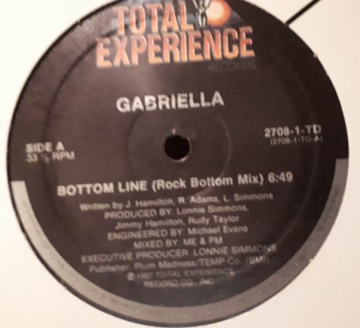 Gabriella - Bottom Line (12") (Mint (M))