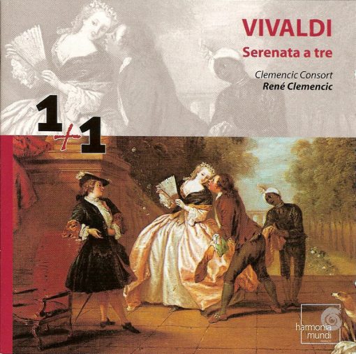 Antonio Vivaldi - Clemencic Consort, René Clemencic - Serenata A Tre (2xCD, Album, RE) (Near Mint (NM or M-))