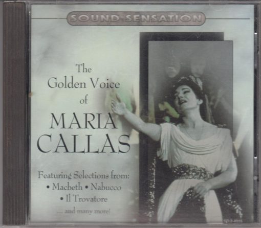 Maria Callas - The Golden Voice Of Maria Callas (CD, Comp) (Near Mint (NM or M-))