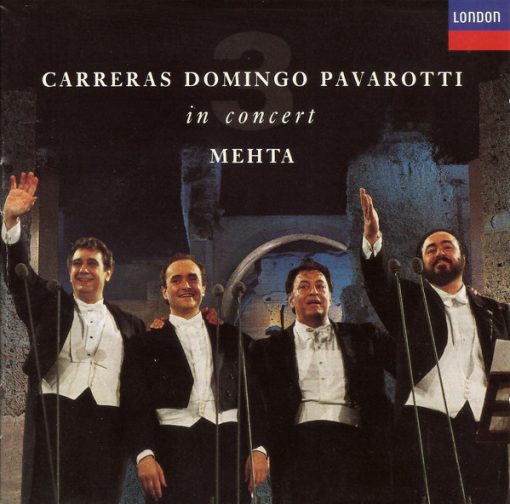 José Carreras, Placido Domingo, Luciano Pavarotti, Zubin Mehta - In Concert (CD, Album) (Near Mint (NM or M-))