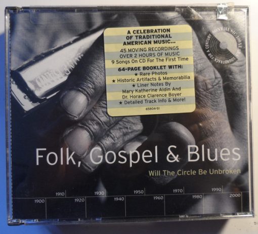 Various - Folk, Gospel & Blues (Will The Circle Be Unbroken) (2xCD, Comp) (Very Good Plus (VG+))