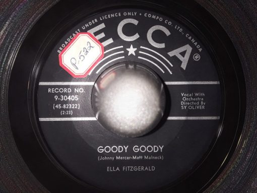 Ella Fitzgerald - Goody Goody (7", Single) (Very Good (VG))