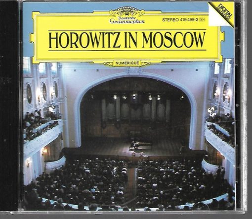 Vladimir Horowitz - Horowitz In Moscow (CD, PDO) (Near Mint (NM or M-))