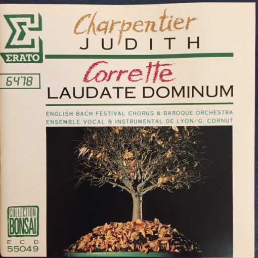 Marc Antoine Charpentier • Michel Corrette – English Bach Festival Chorus & English Bach Festival Baroque Orchestra • Ensemble Vocal Et Instrumental De Lyon • Guy Cornut - Judith • Laudate Dominum (CD, Comp, RM) (Near Mint (NM or M-))