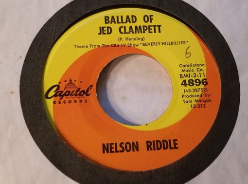 Nelson Riddle - Ballad Of Jed Clampett (7", Single) (Very Good Plus (VG+))