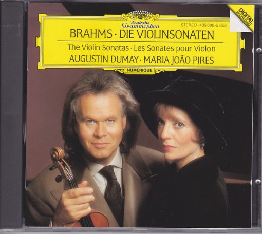 Johannes Brahms, Augustin Dumay, Maria-João Pires - Die Violinsonaten = The Violin Sonatas = Les Sonates Pour Violon (CD, Album) (Near Mint (NM or M-))