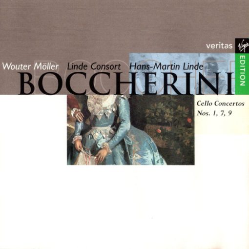 Wouter Möller, Linde-Consort, Hans-Martin Linde - Luigi Boccherini - Cello Concertos Nos. 1, 7, 9 (CD, Album) (Near Mint (NM or M-))