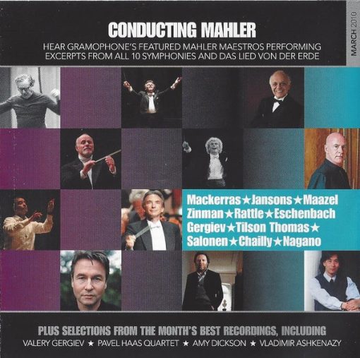 Various - Conducting Mahler - Hear Gramophone's Featured Maestros Performing Excerpts From All 10 Symphonies And Das Lied Von Der Erde (CD, Comp, Promo, Smplr) (Near Mint (NM or M-))