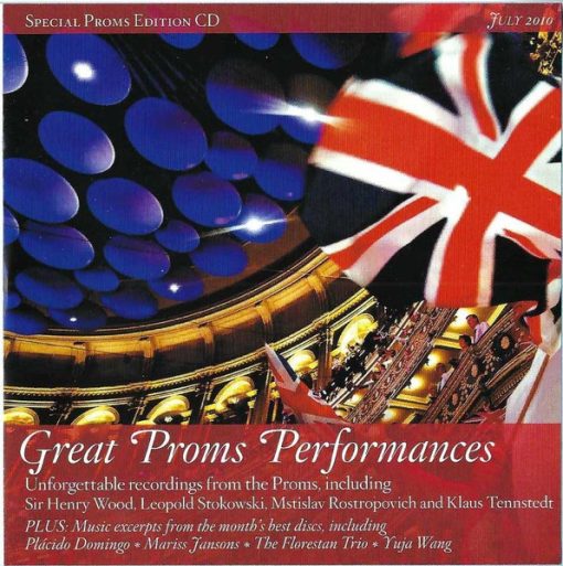 Various - Great Proms Performances - Gramophone July 2010 (CD, Comp, Promo, Smplr) (Near Mint (NM or M-))