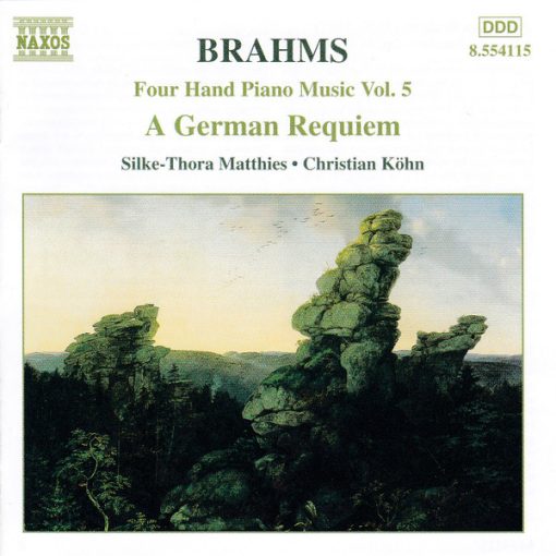 Johannes Brahms, Silke-Thora Matthies / Christian Köhn - Four Hand Piano Music Vol. 5 — A German Requiem, Op. 45 (CD) (Near Mint (NM or M-))