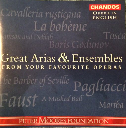 Various - Great Arias & Ensembles From Your Favourite Operas  (CD, Comp, Smplr) (Near Mint (NM or M-))