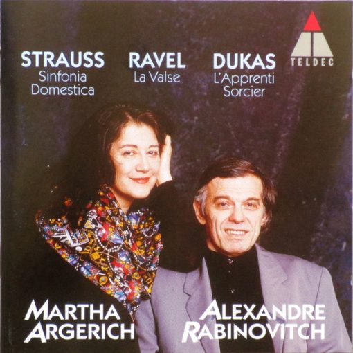 Martha Argerich, Alexander Rabinovitch, Richard Strauss, Maurice Ravel, Paul Dukas - Sinfonia Domestica / La Valse / L'Apprenti Sorcier (CD, Album) (Near Mint (NM or M-))