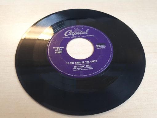 Nat King Cole - Night Lights / To The Ends Of The Earth (7", Single) (Very Good (VG))