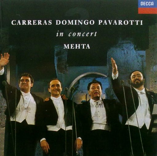 José Carreras, Placido Domingo, Luciano Pavarotti, Zubin Mehta - In Concert (CD, Album) (Near Mint (NM or M-))