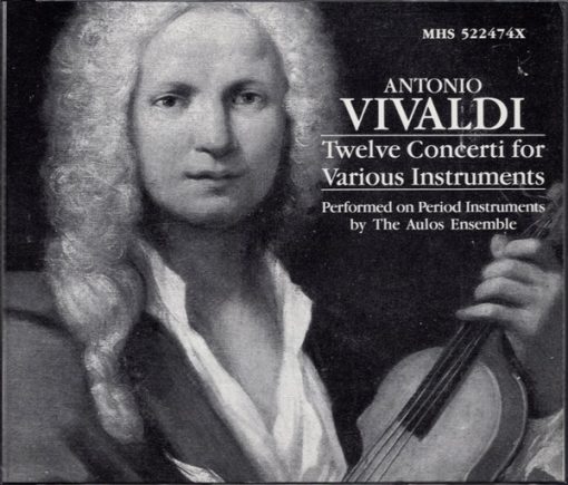 Antonio Vivaldi, The Aulos Ensemble - Twelve Concerti For Various Instruments (2xCD, Album) (Near Mint (NM or M-))