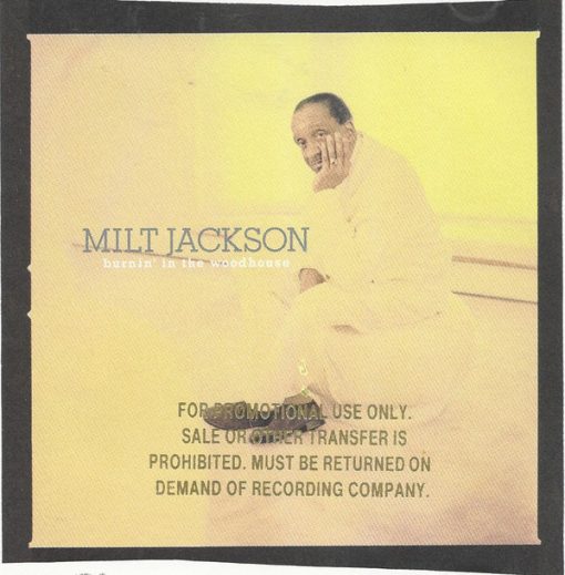 Milt Jackson - Burnin' In The Woodhouse (CD, Album) (Mint (M))