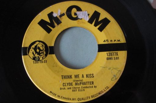 Clyde McPhatter - Think Me A Kiss (7", Single) (Near Mint (NM or M-))