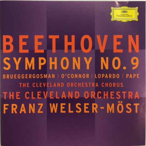 Ludwig van Beethoven - The Cleveland Orchestra, Franz Welser-Möst - Symphony No. 9 (CD) (Very Good Plus (VG+))