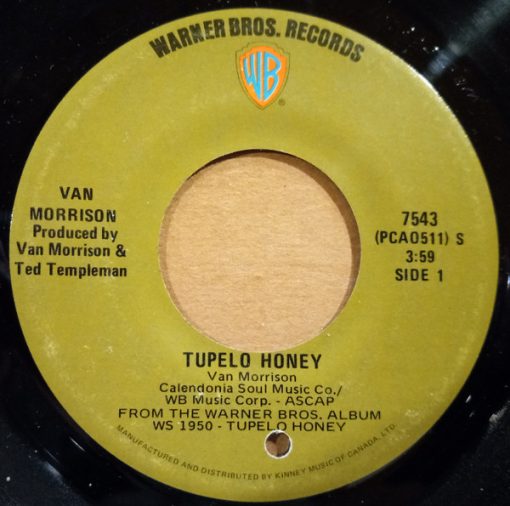 Van Morrison - Tupelo Honey (7", Single) (Near Mint (NM or M-))